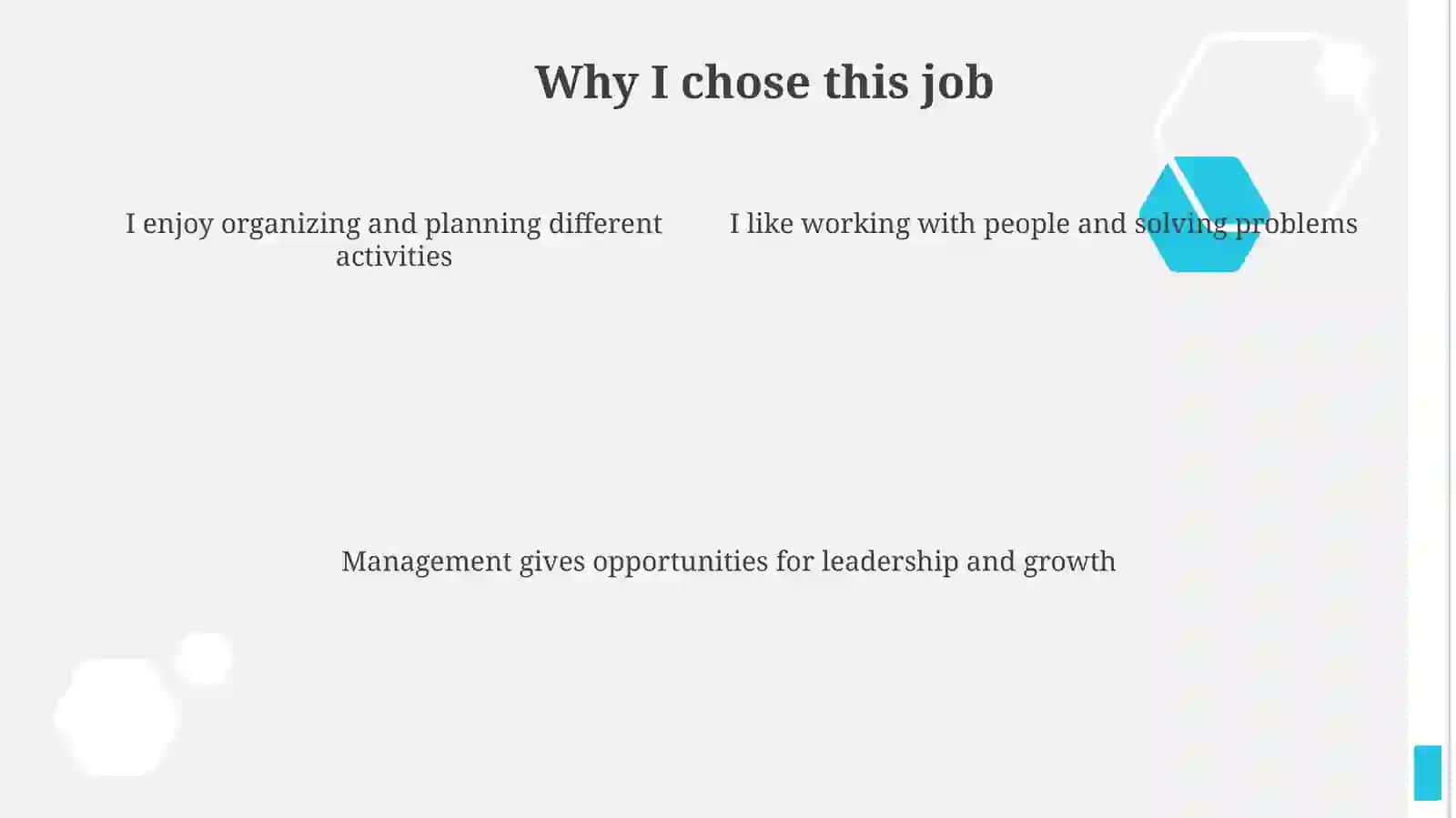 My dream job 4