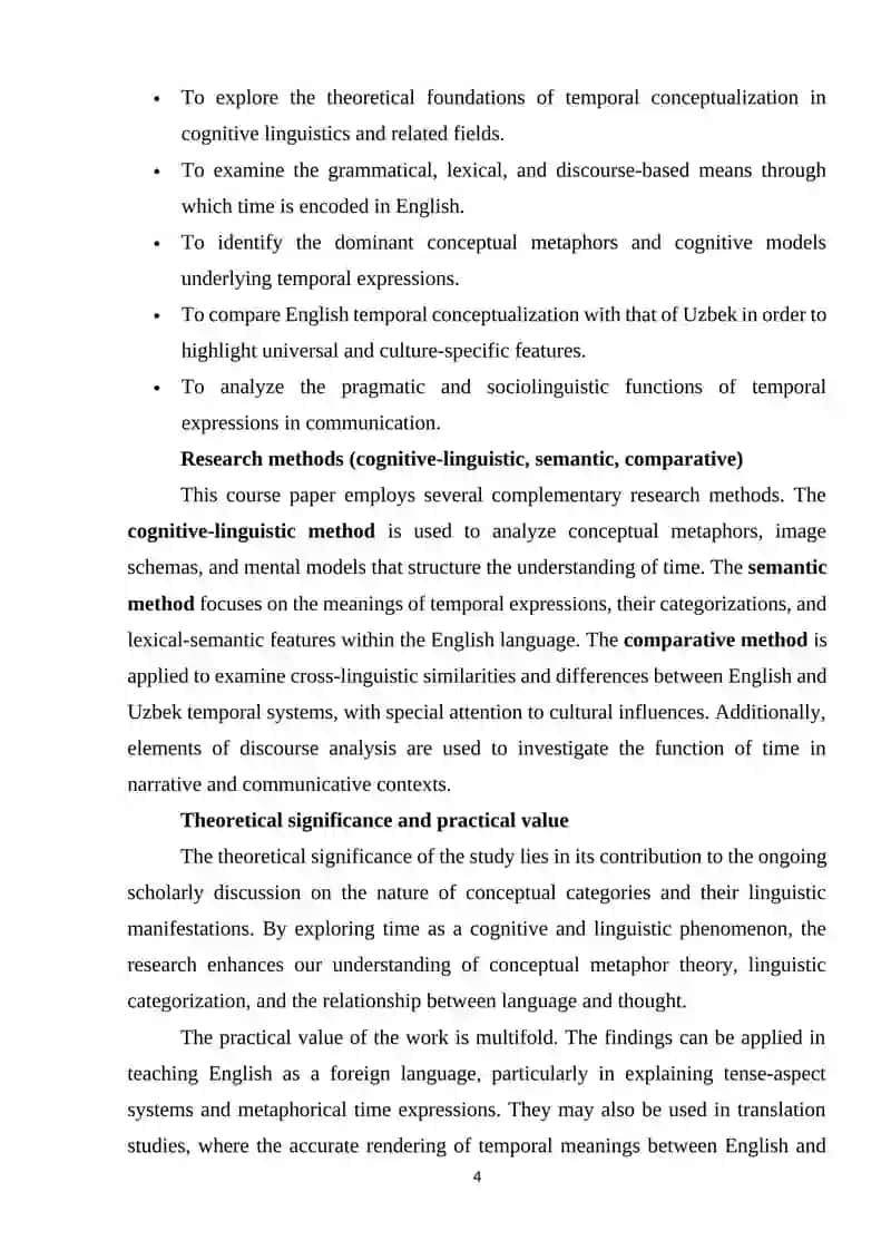Basics of Research in Linguistics and Foreign Language Teaching 4