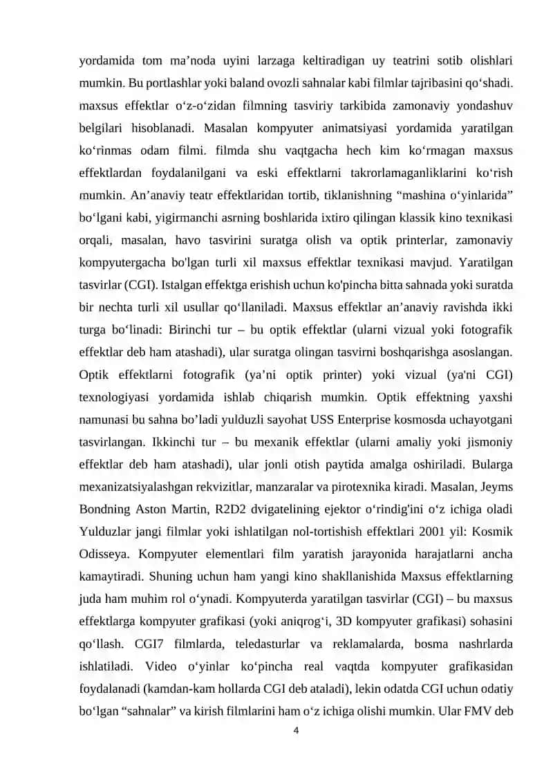 Pedagogik dasturiy vositalar yaratishda After Effects imkoniyatlaridan foydalanish 4
