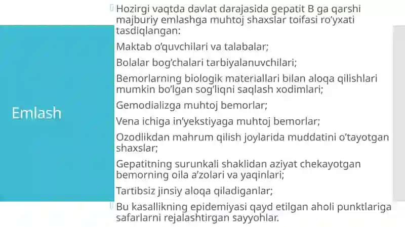 Gepatitlar :B,C,D 4