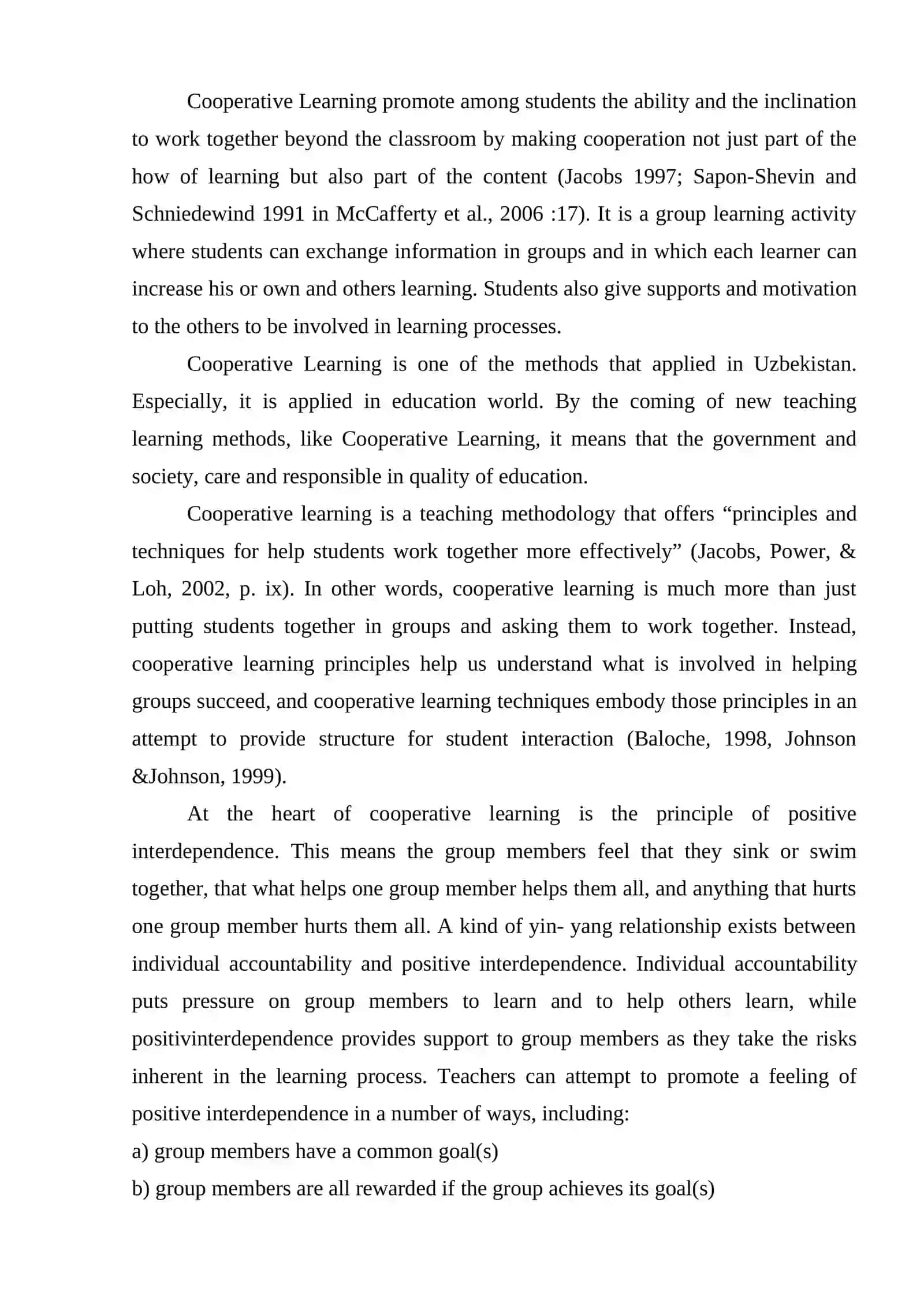 COOPERATIVE LEARNING 4