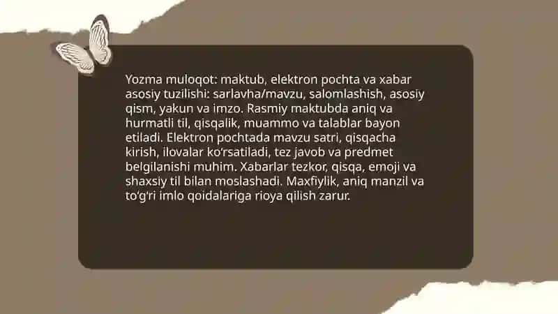 Og'zaki muloqot va nutq san'ati 4