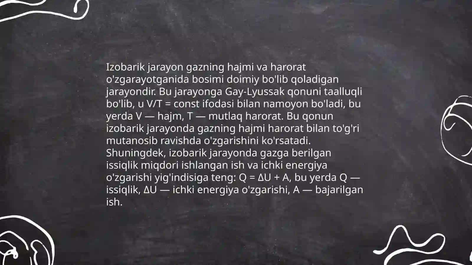 Izobarik jarayon 4
