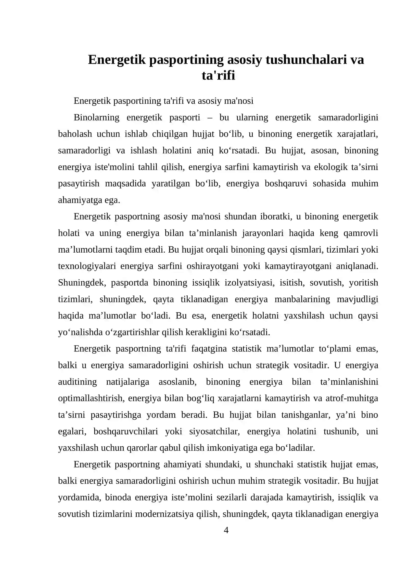 Binolarning Energetik Pasporti 4