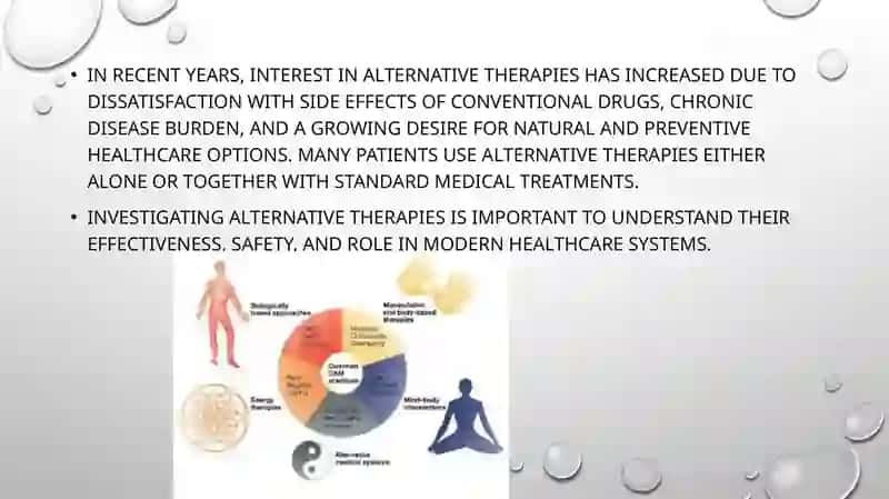 INVESTIGATE AN ALTERNATIVE THERAPY 4