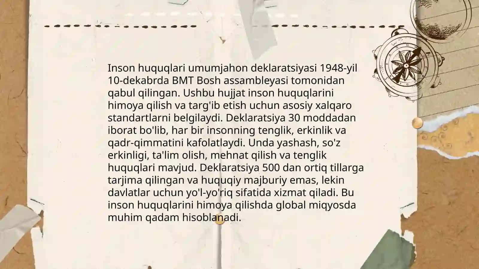 Inson huquqlari tarixi 4