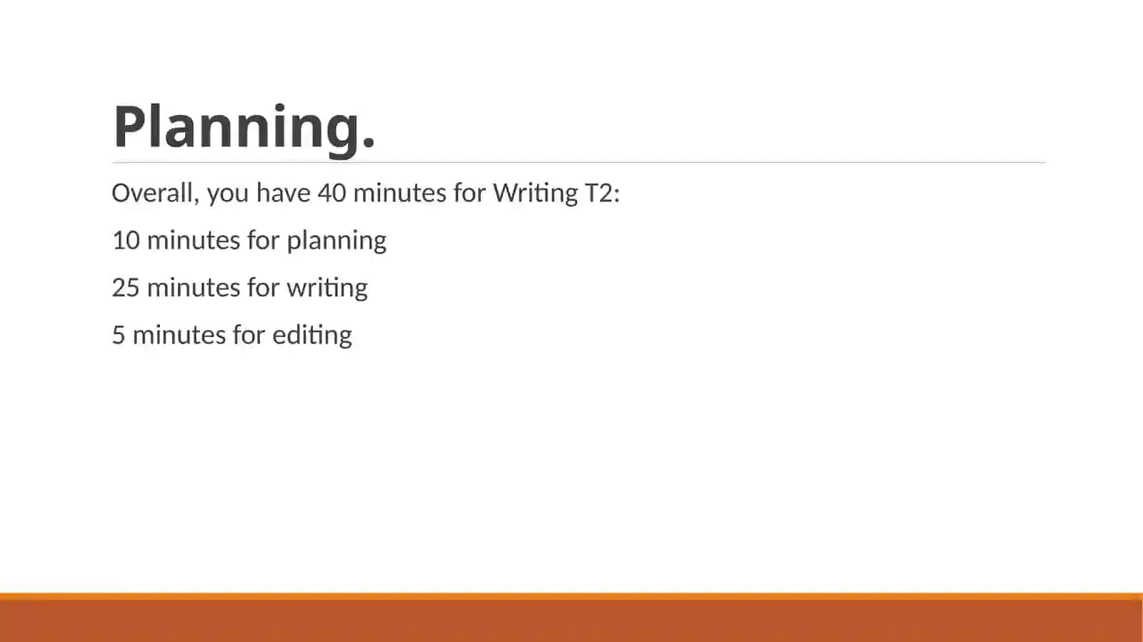 How I got 8.0 in writing 4