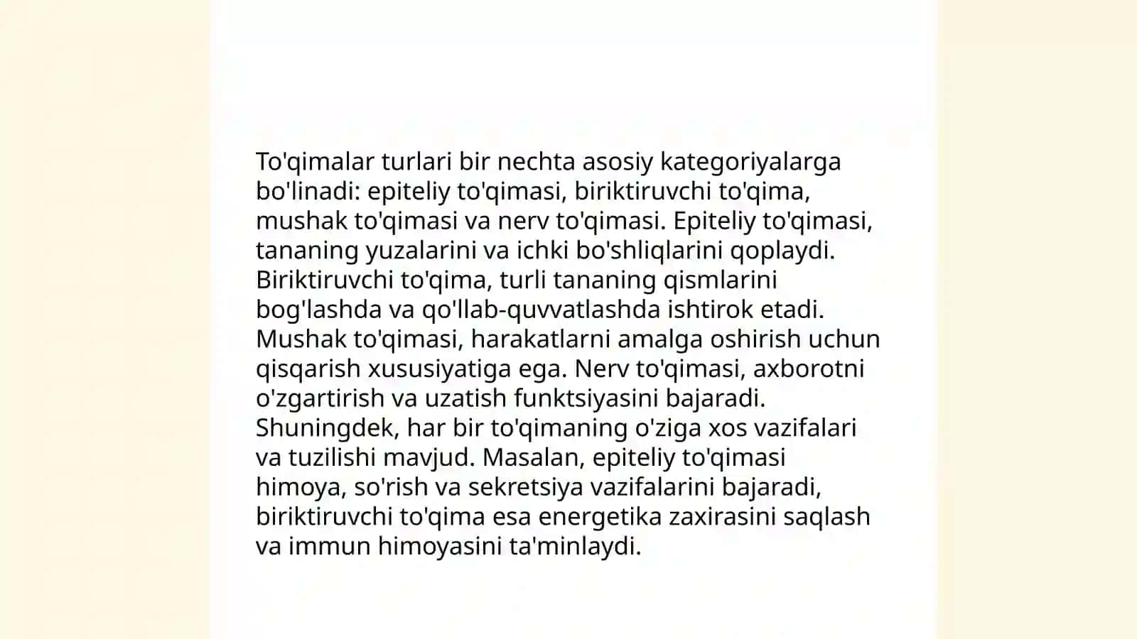 O'simlik To'qimalari 4