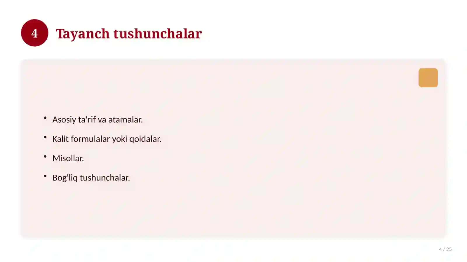 Informatika fanidan 5-sinf: didaktik tarqatma materiallar 4