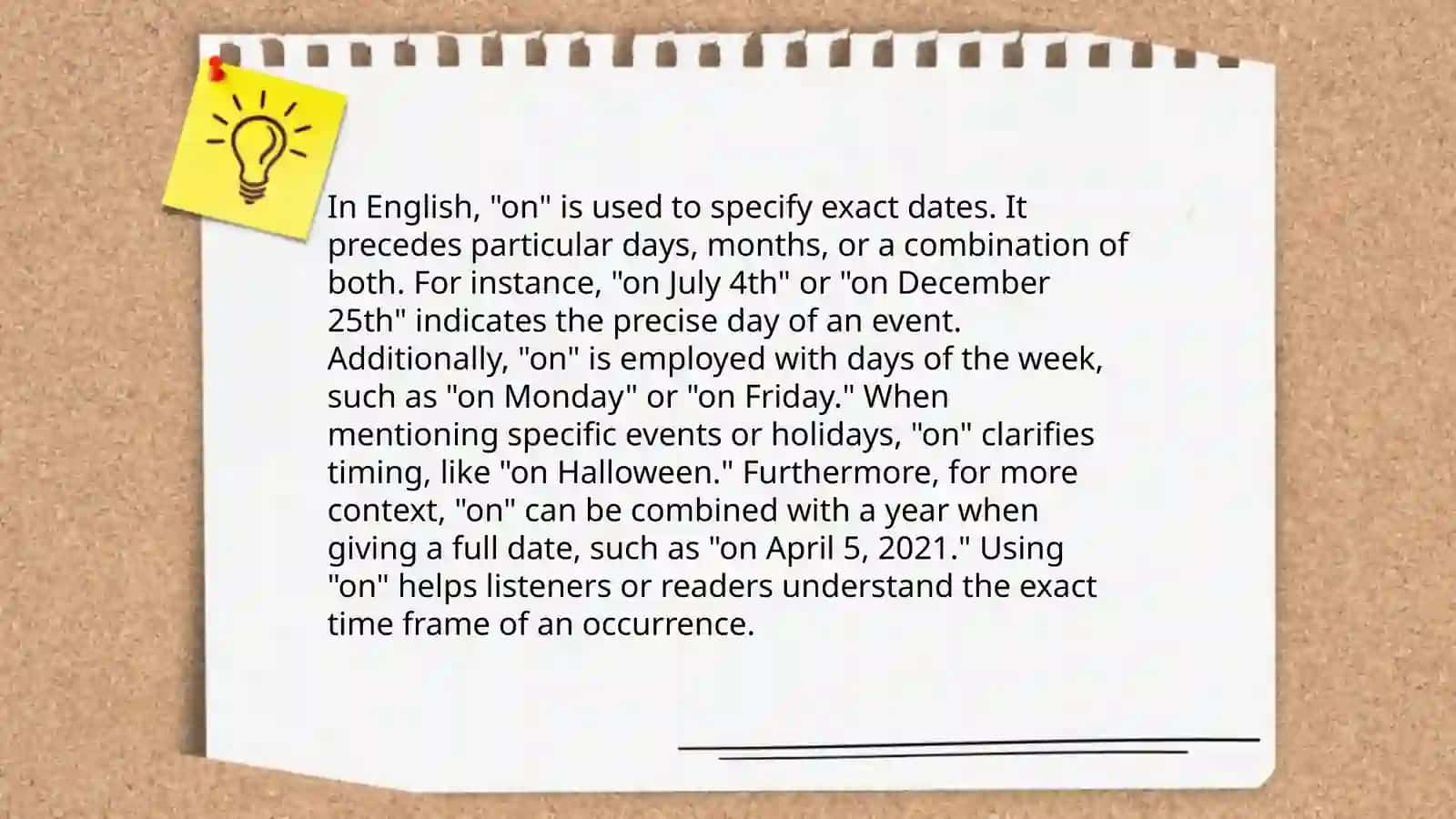 At in on prepositions 4