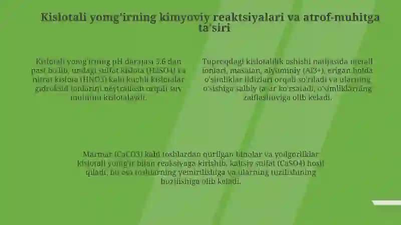 Kislotali yomgʻirlar 4