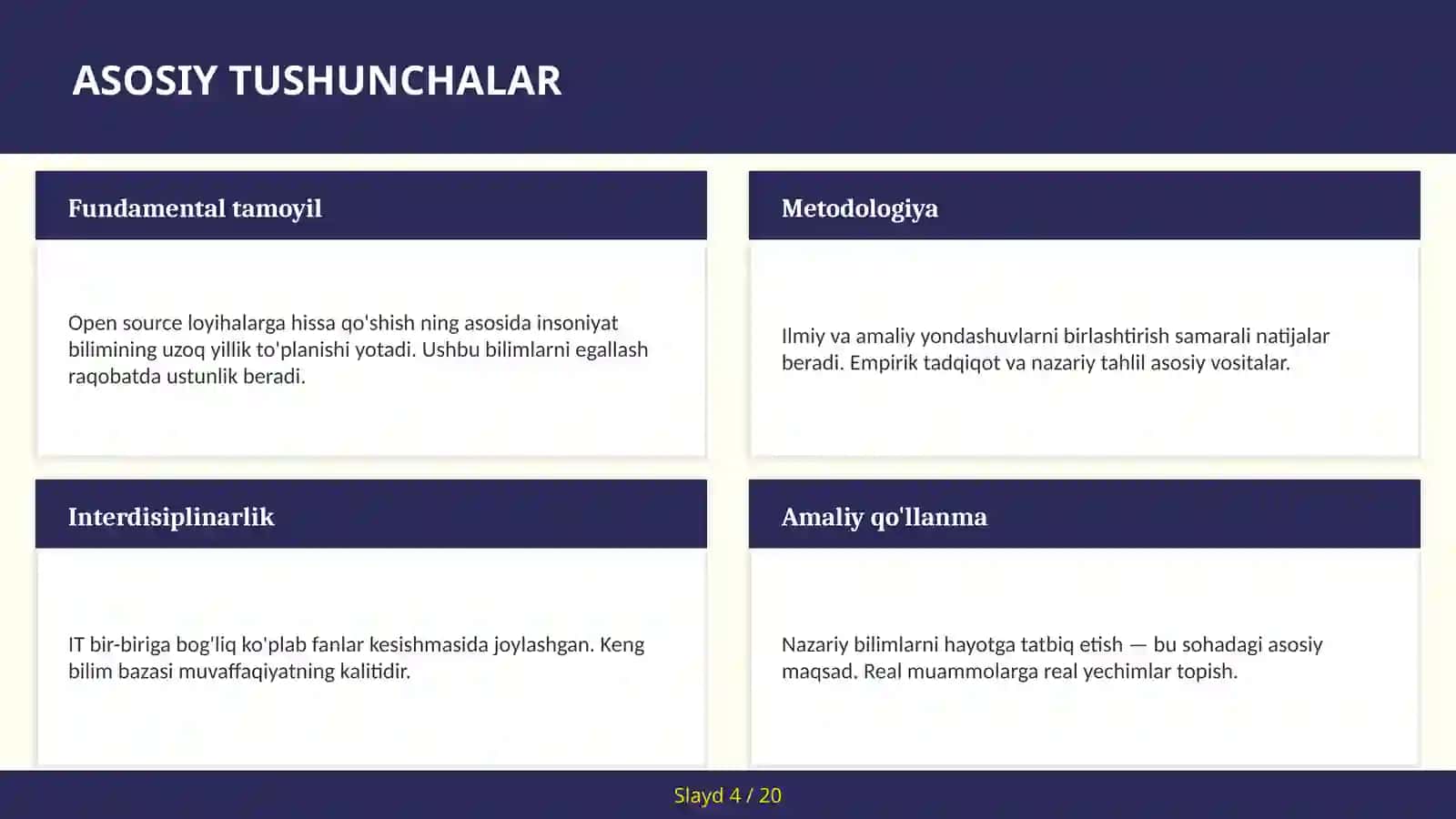 Open Source Loyihalarga Hissa Qo'shish 4