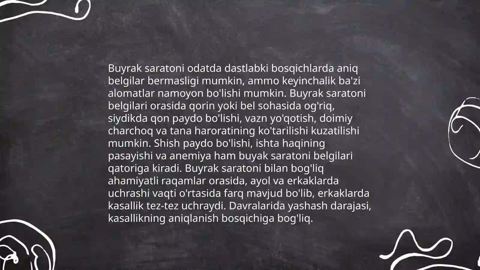 Buyrak oʻsmalari 4