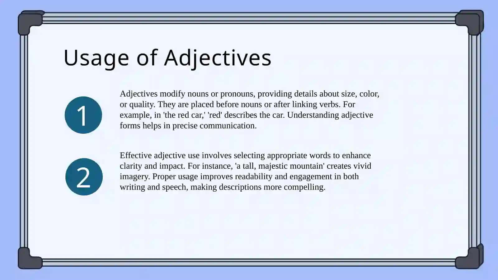 Adjective 4
