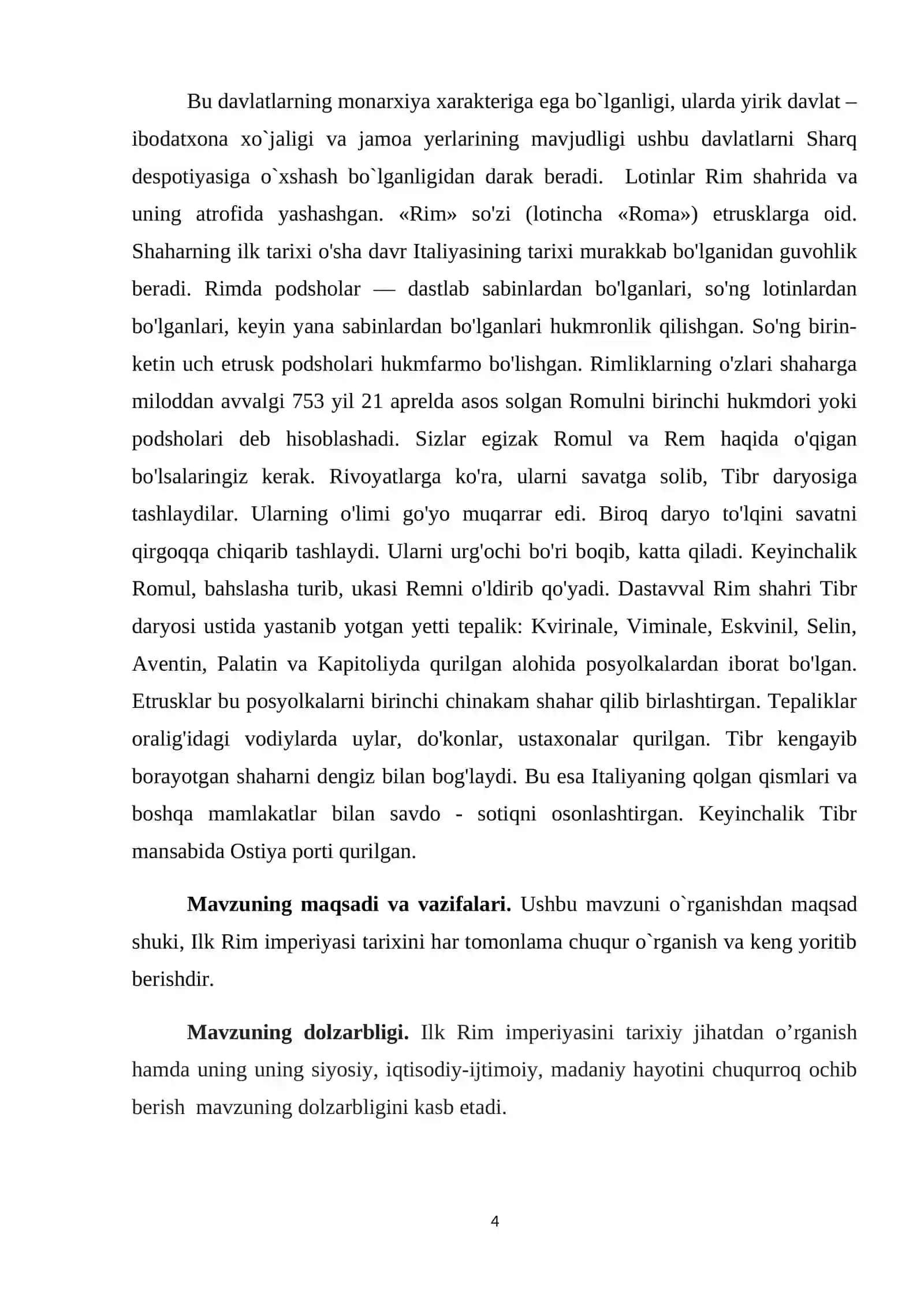 Ilk Rim imperiyasining siyosiy tarixi 4