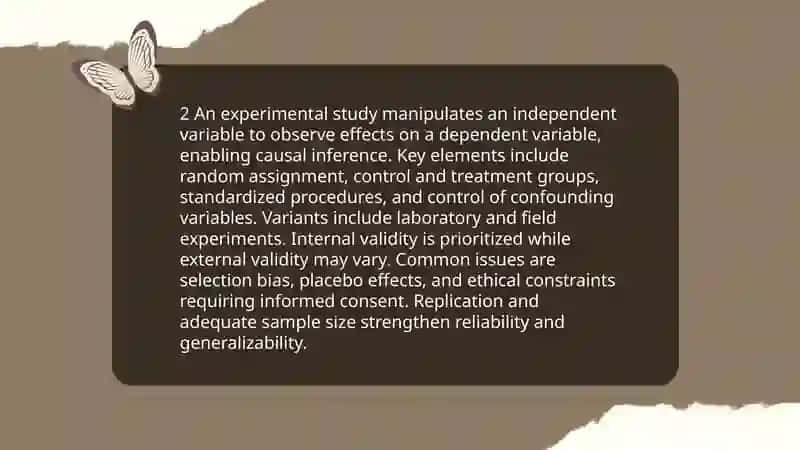 Types of study 4