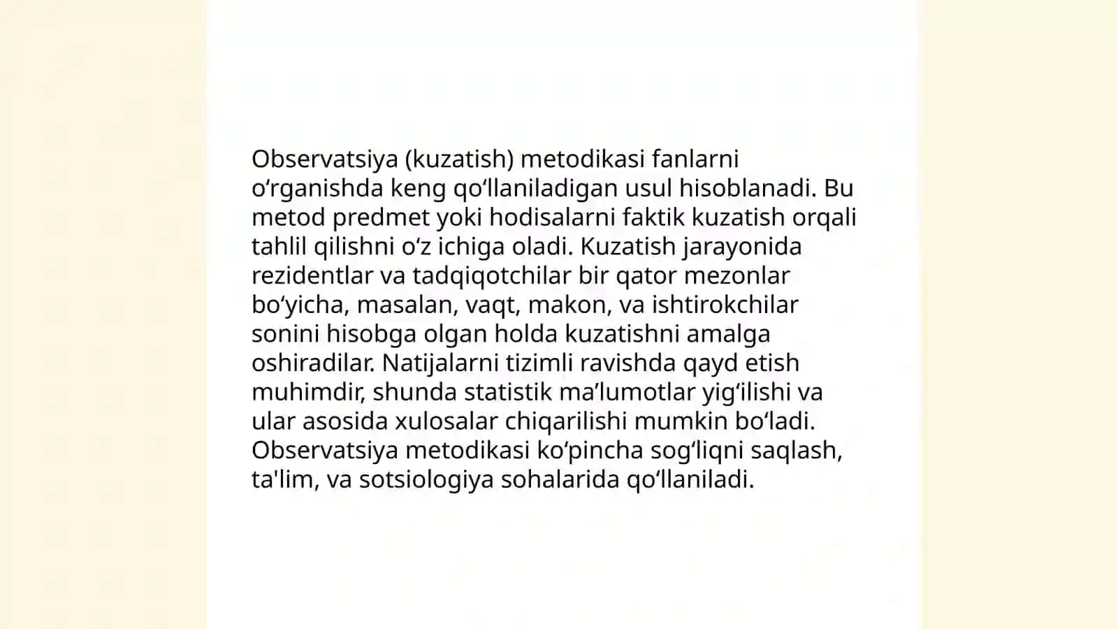 Hozirgi zamon psixologiyasi tadqiqot metodlari 4