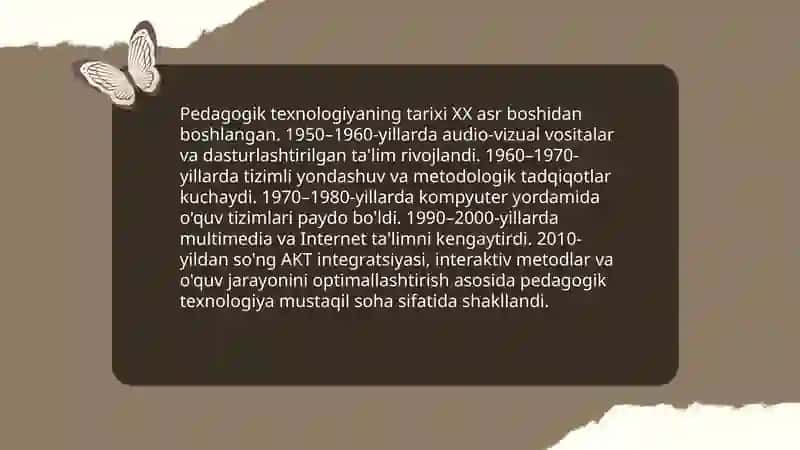 Pedagogik texnalogiya 4