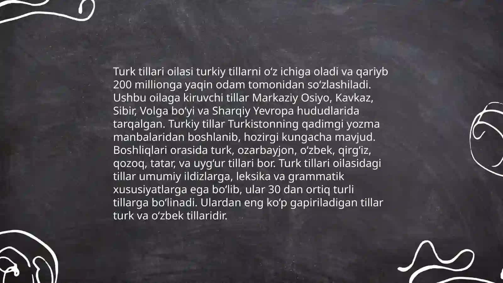 Til oilalari 4