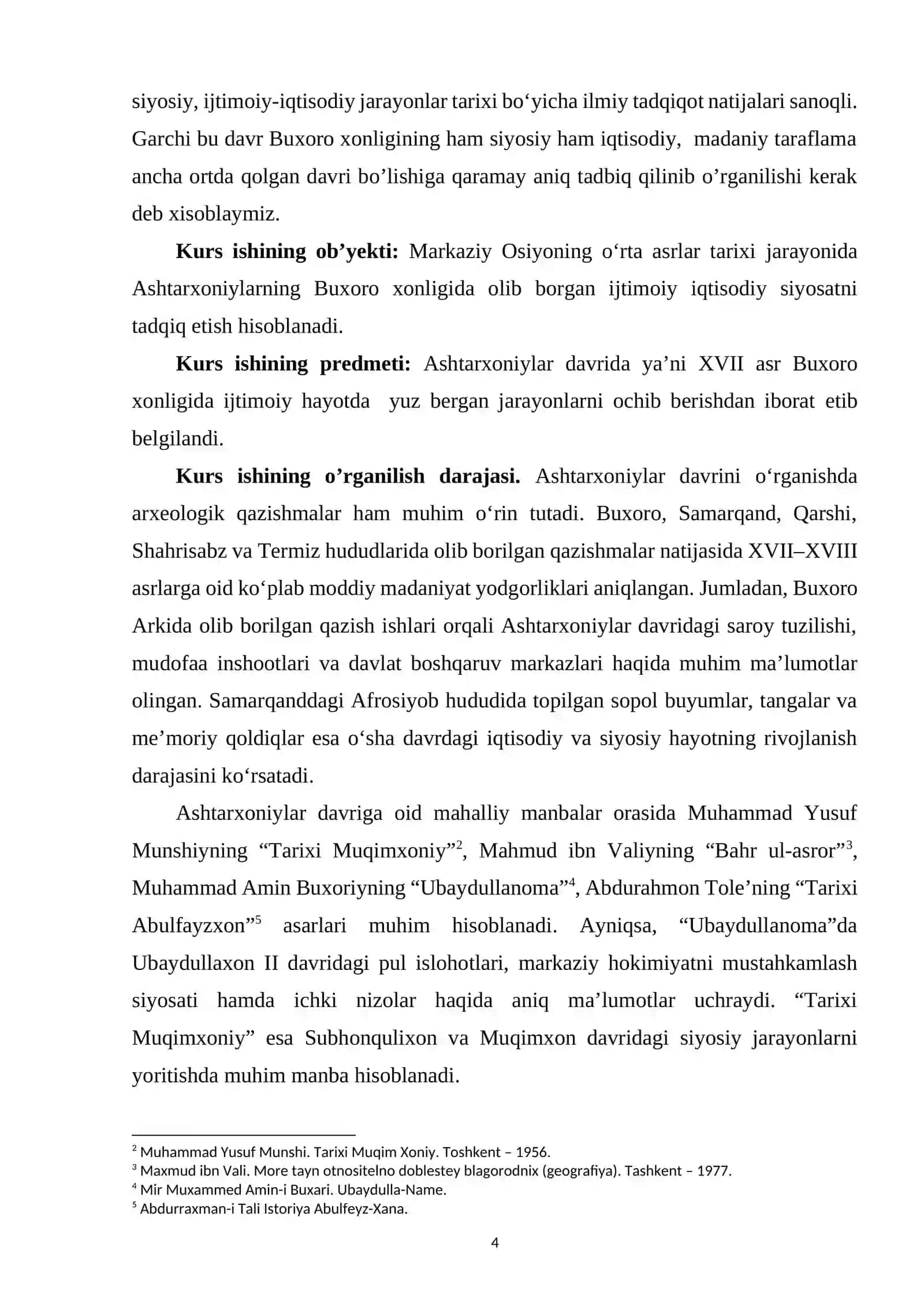 Ashtarxoniylar davrida Movarounnahrda siyosiy jarayonlar. 4
