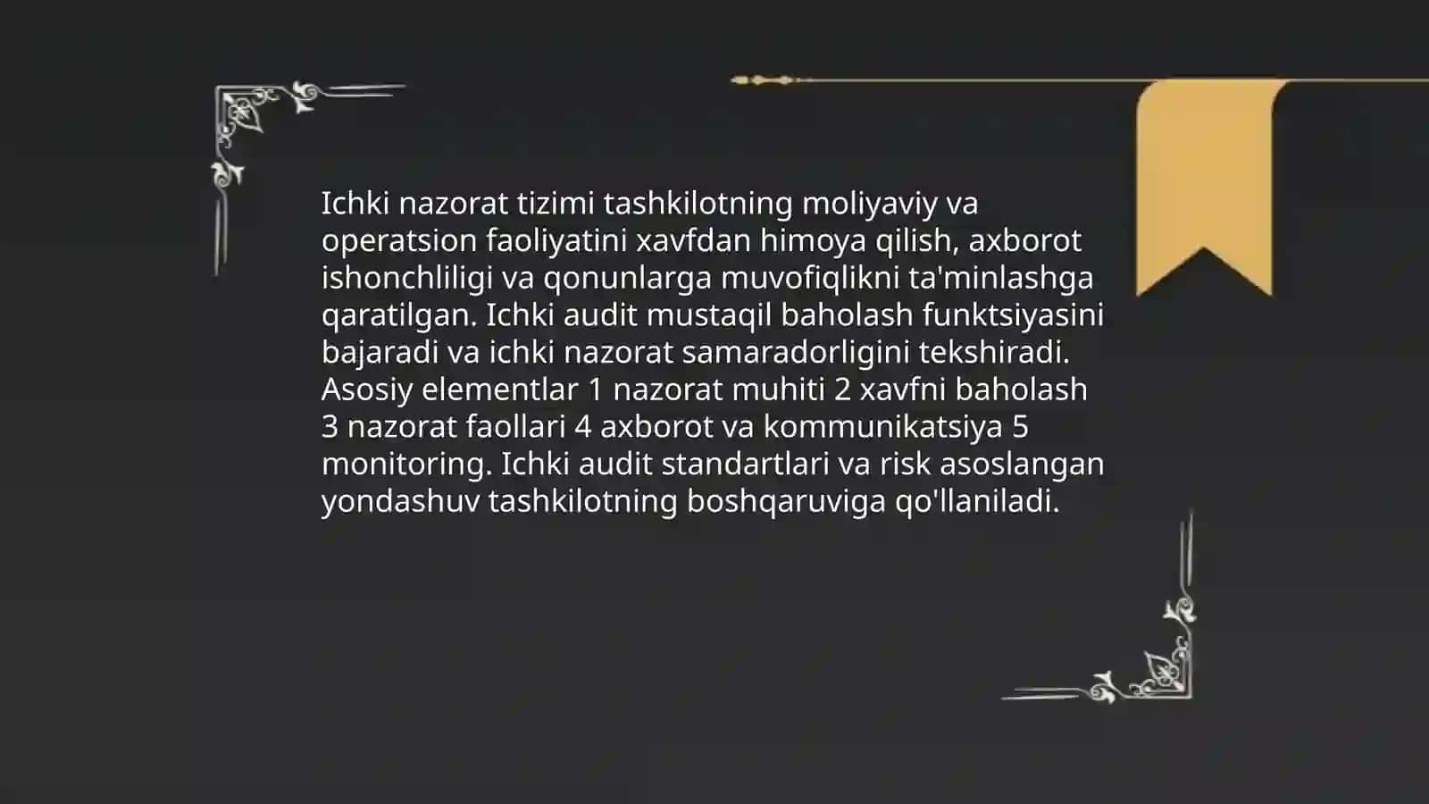 Audit va moliyaviy nazorat 4