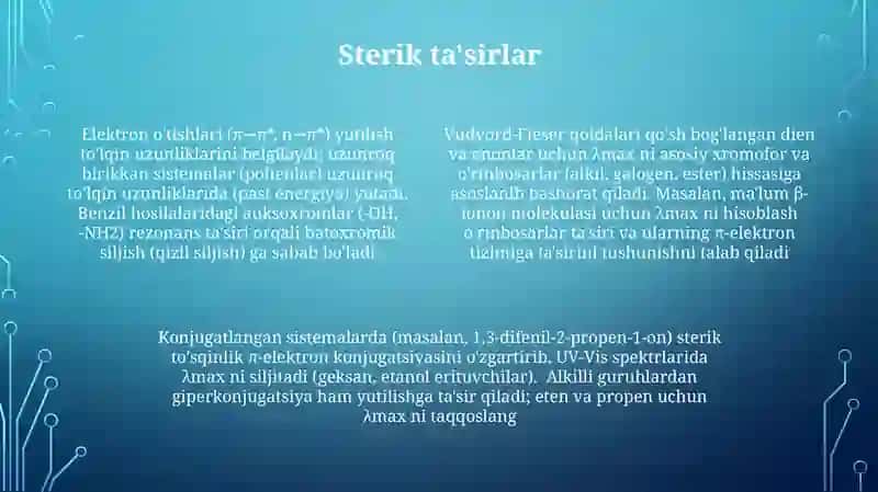 Elektron yutilish spektrlari 4