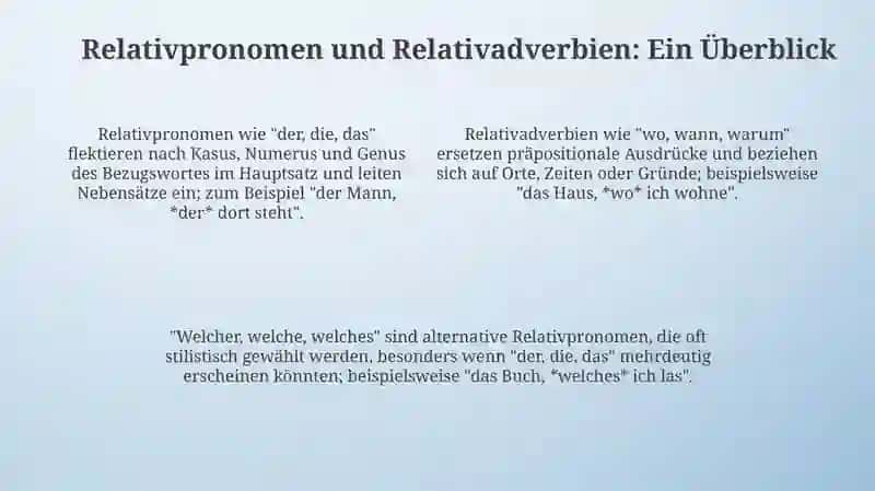 Relativsätze 4