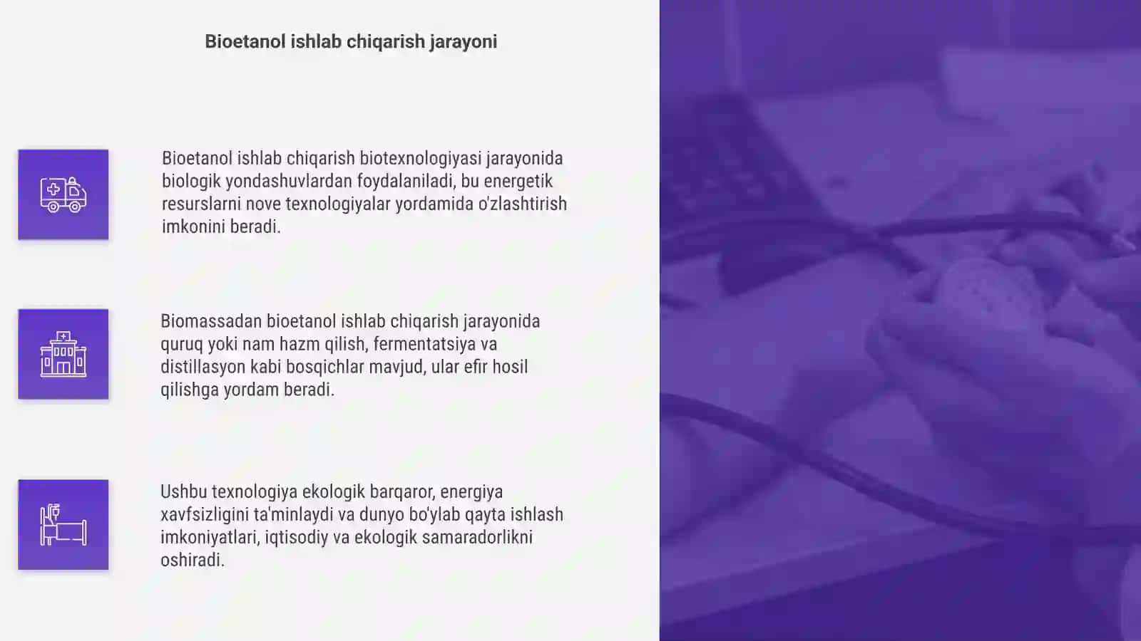 Dunyoda bioetanol ishlab chiqarish biotexnologiyasi 4