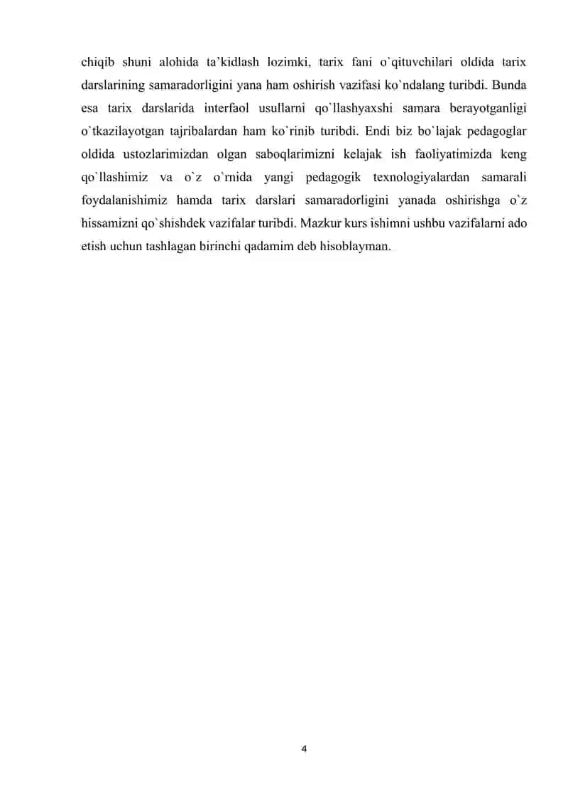 TARIX DARSLARIDA ,,QADIMGI MISR’’ MAVZUSINI  O’QITISHDA INTERFAOL METODLAR. 4
