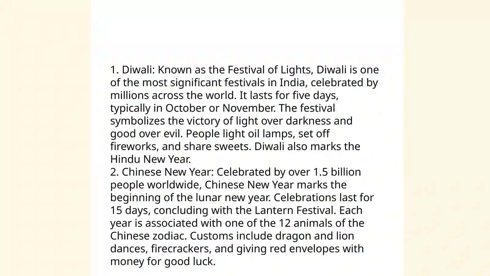 Interesting informations about INDIA 4