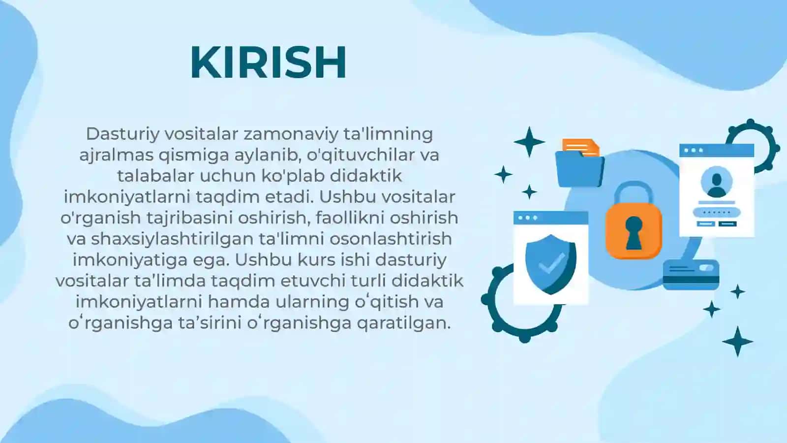 Ta'limda dasturiy vositalarning didaktik imkoniyatlari 4