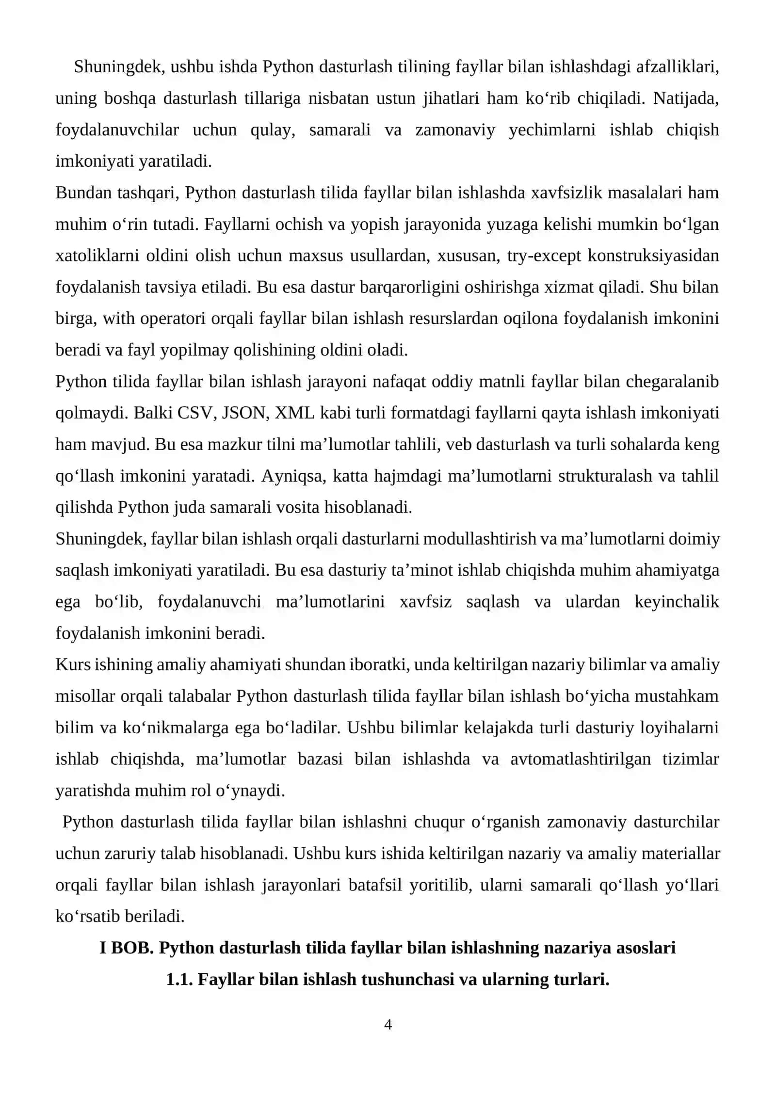 Pythonda fayllar bilan ishlash 4