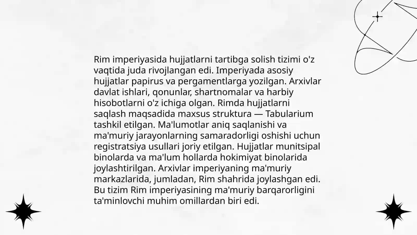 Yevropada hujjatchilik ishi tarixi 4