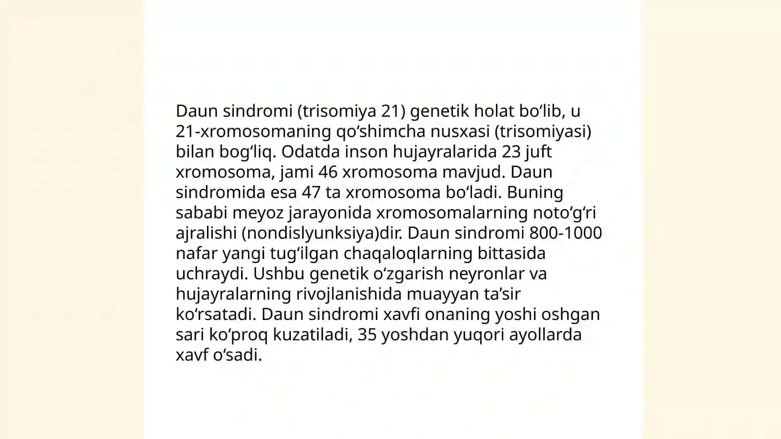 Daun sindromli bolalar 4