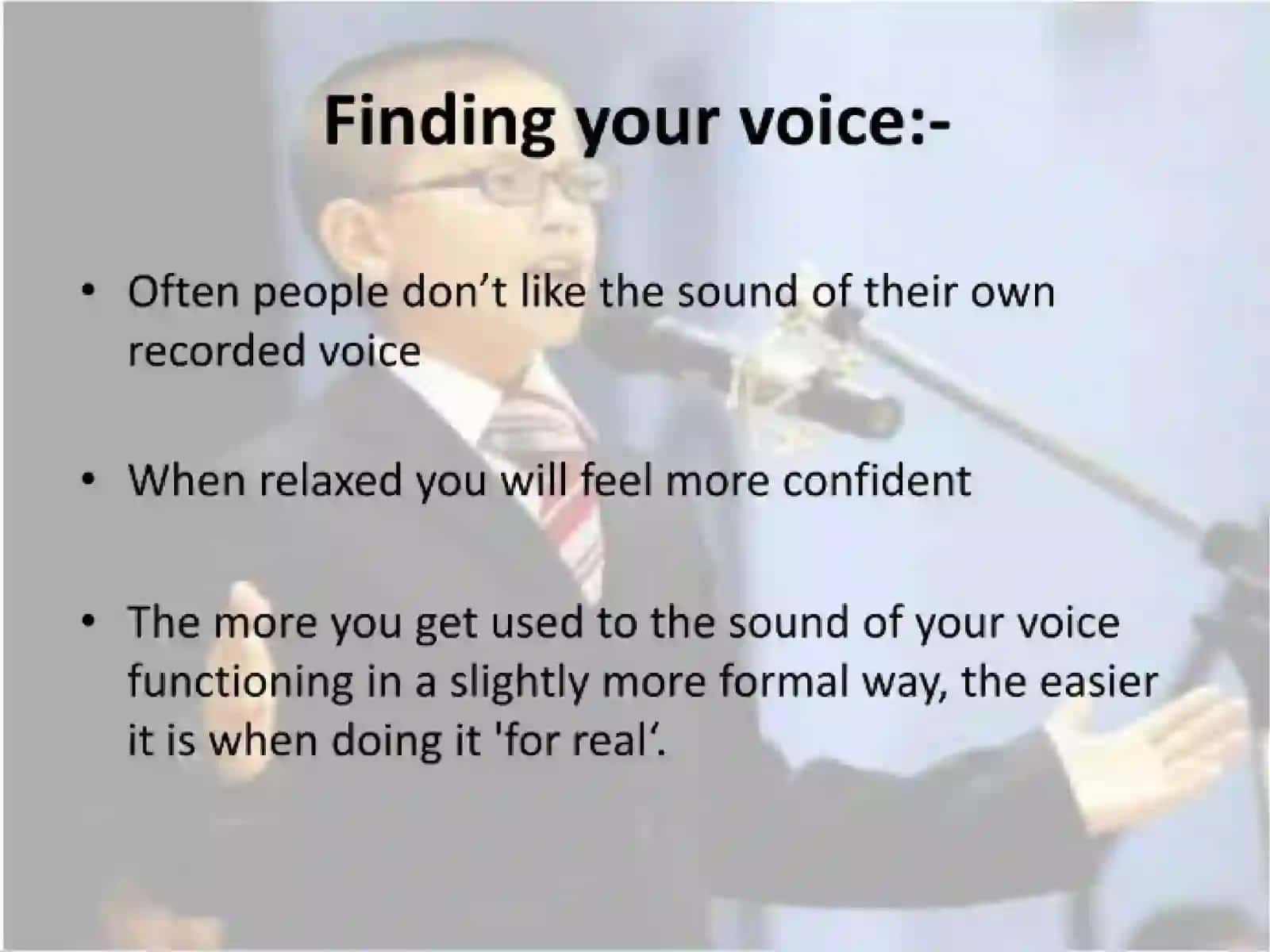 Speaking and writing 4
