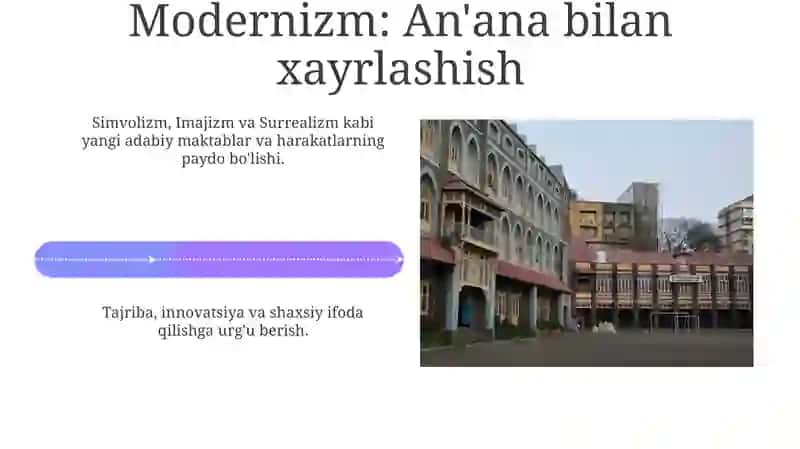 Postmodernizm va Modernizm 4