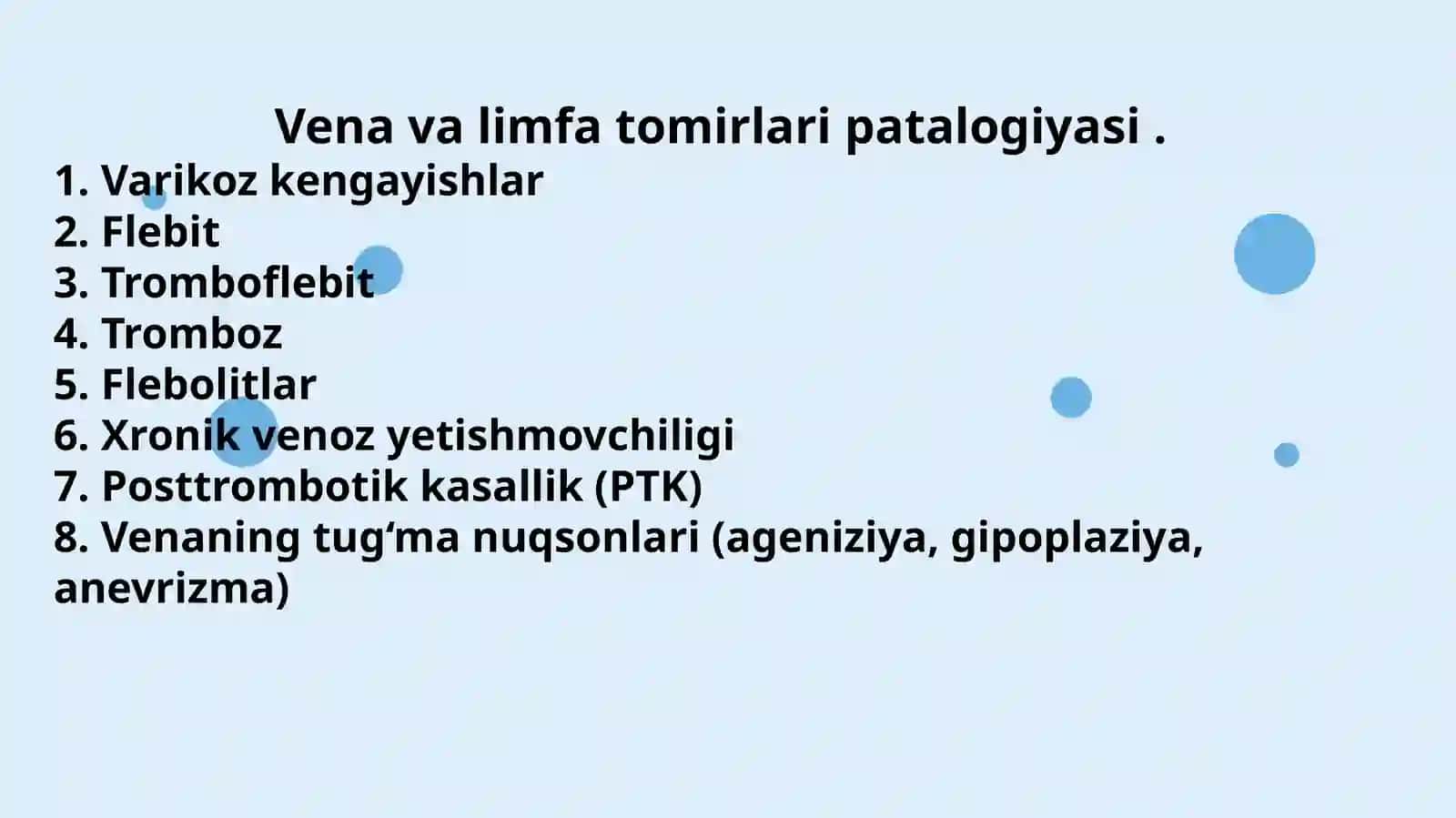 [Vena va limfa tomirlari patalogiyasi.] 4
