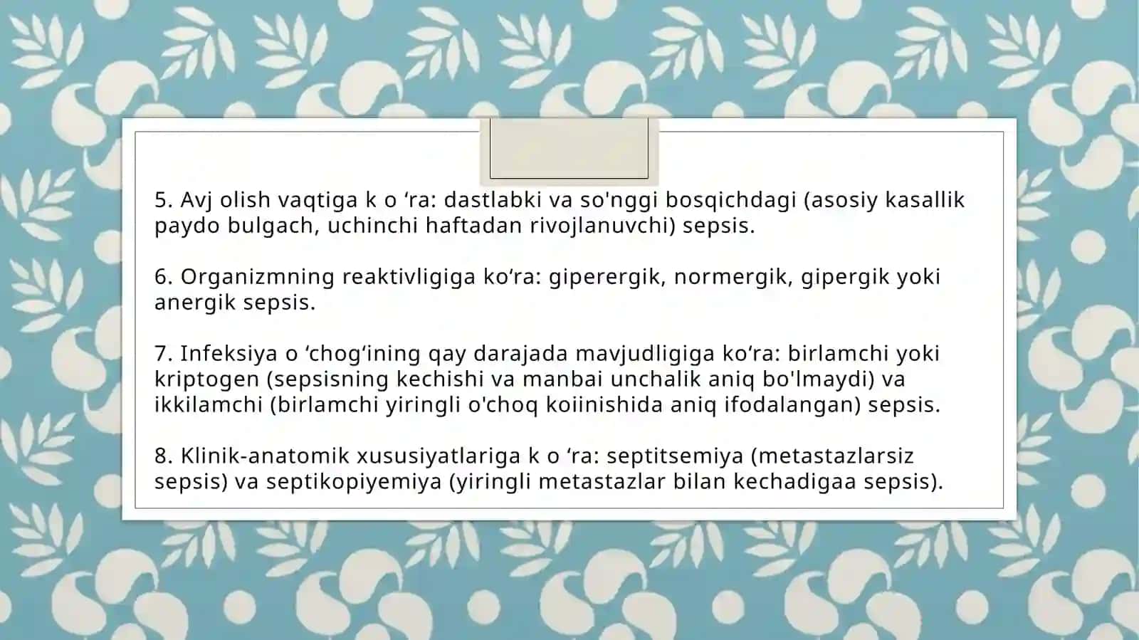 Umumiy xirurgik infeksiyalar 4