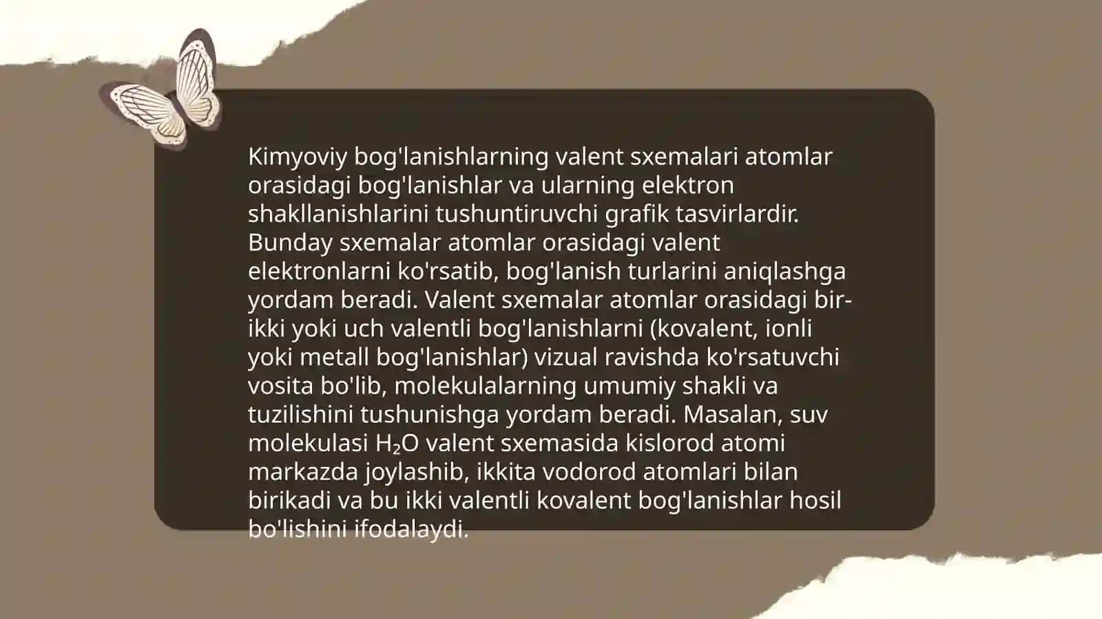 Valent sxemalar usuli 4
