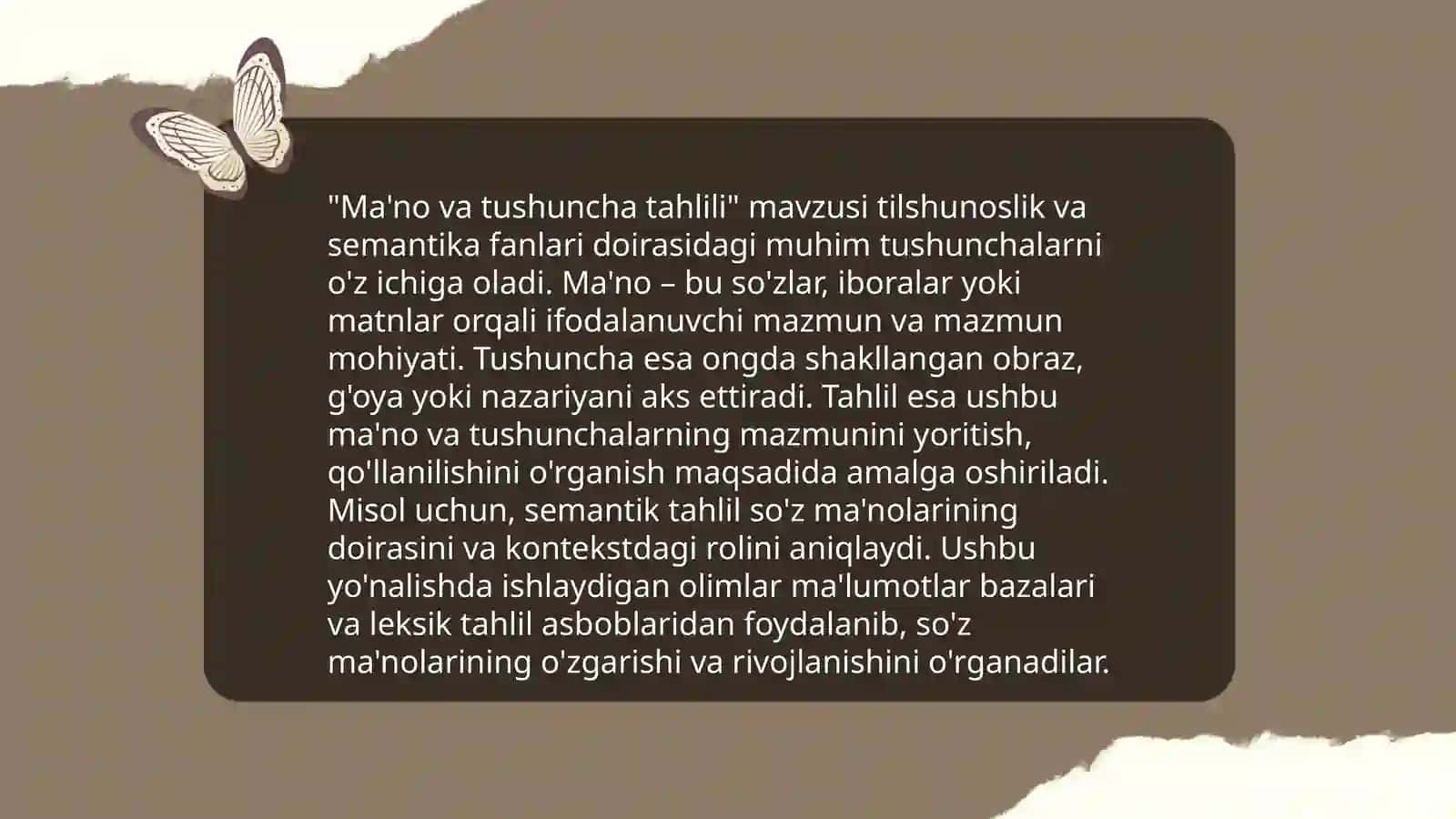 Semantika va tilshunoslik bo'limi 4
