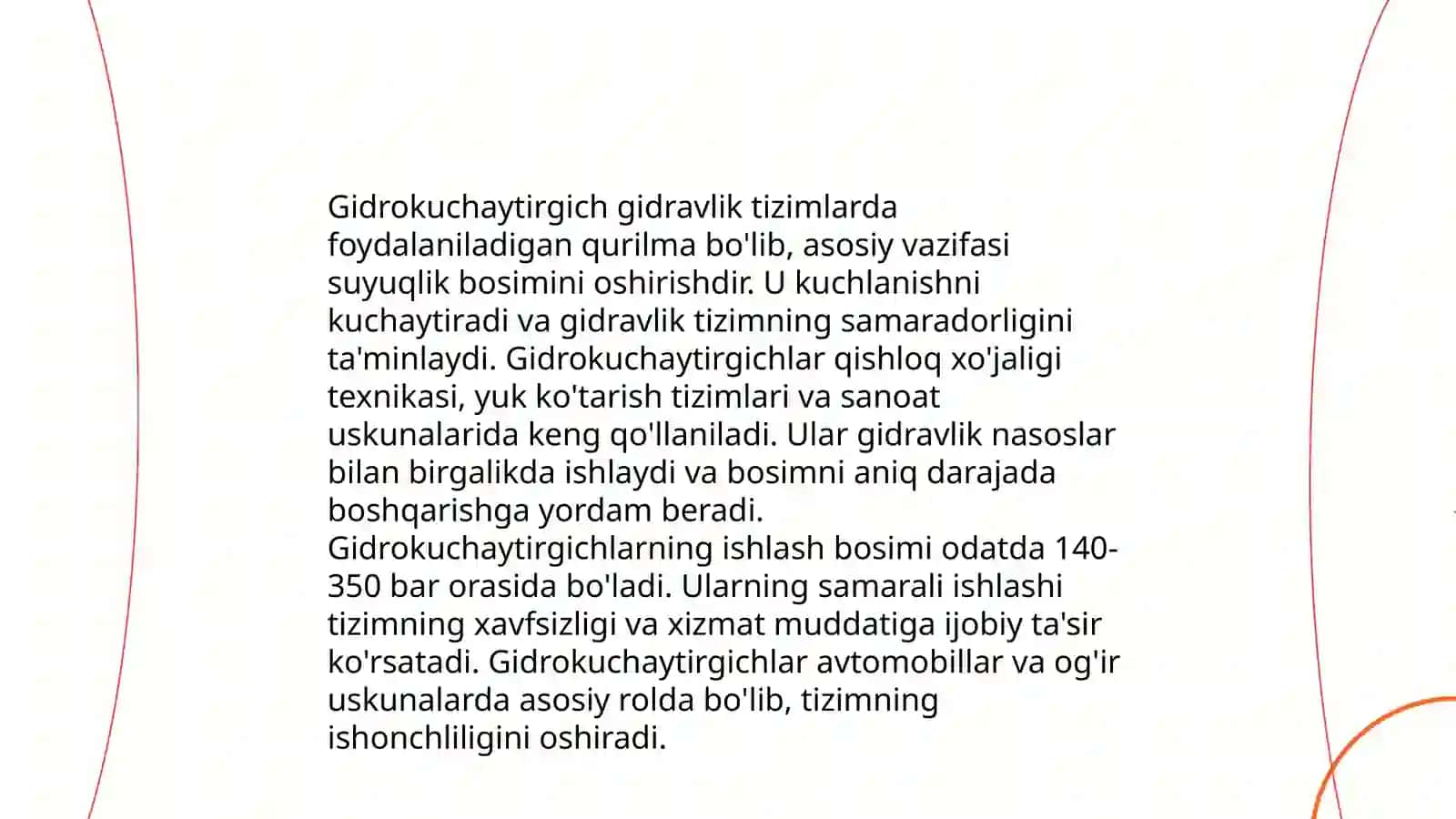 Rul boshqarmasi va gidrokuchaytirgichlari taqdimot 4
