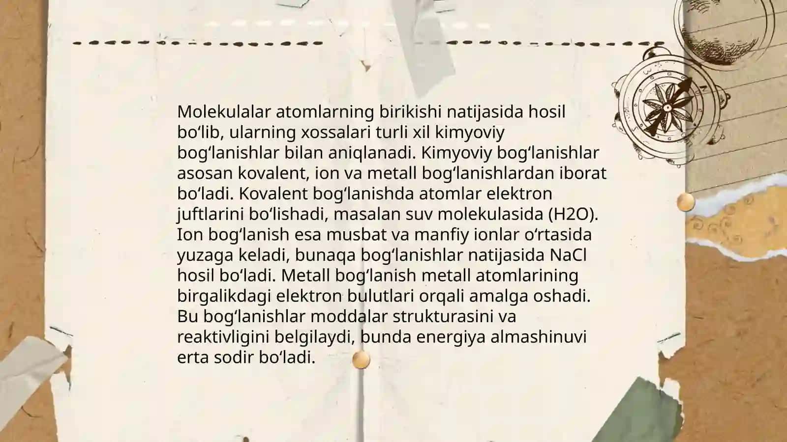 Atom-molekulyar ta'limot 4