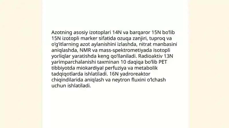 Azot va uning birikmalari 4