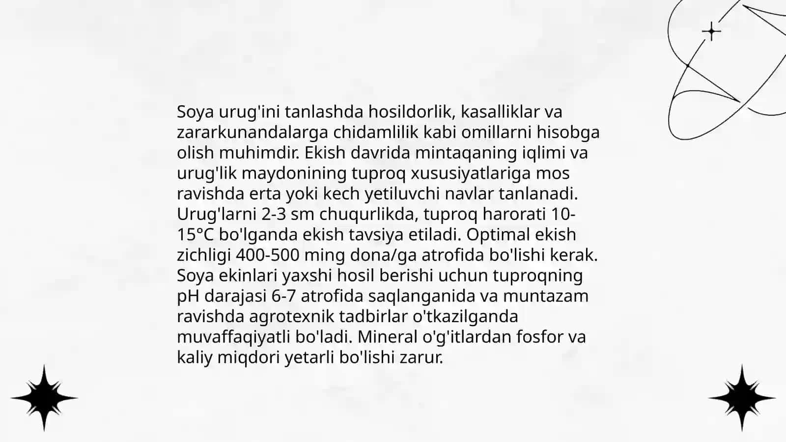 Soya o'simligi 4