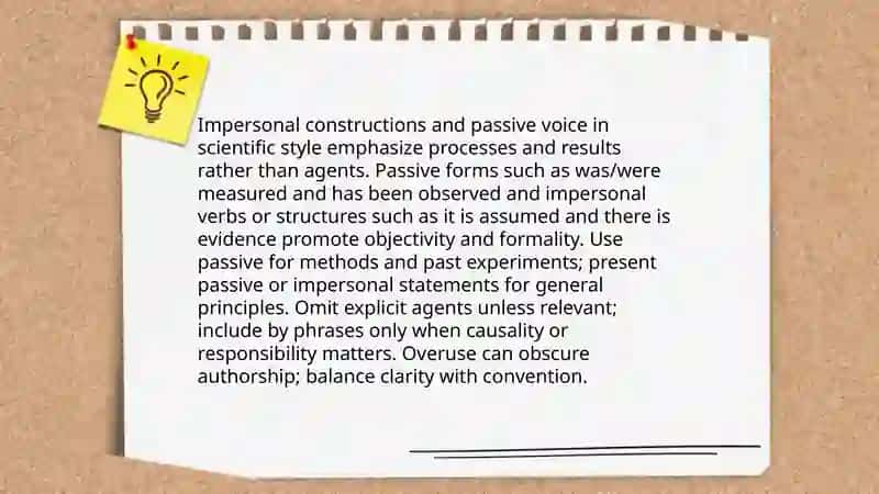 Scientific Style 4
