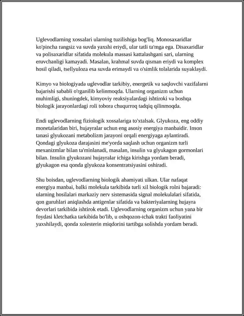 Uglevodlar 4