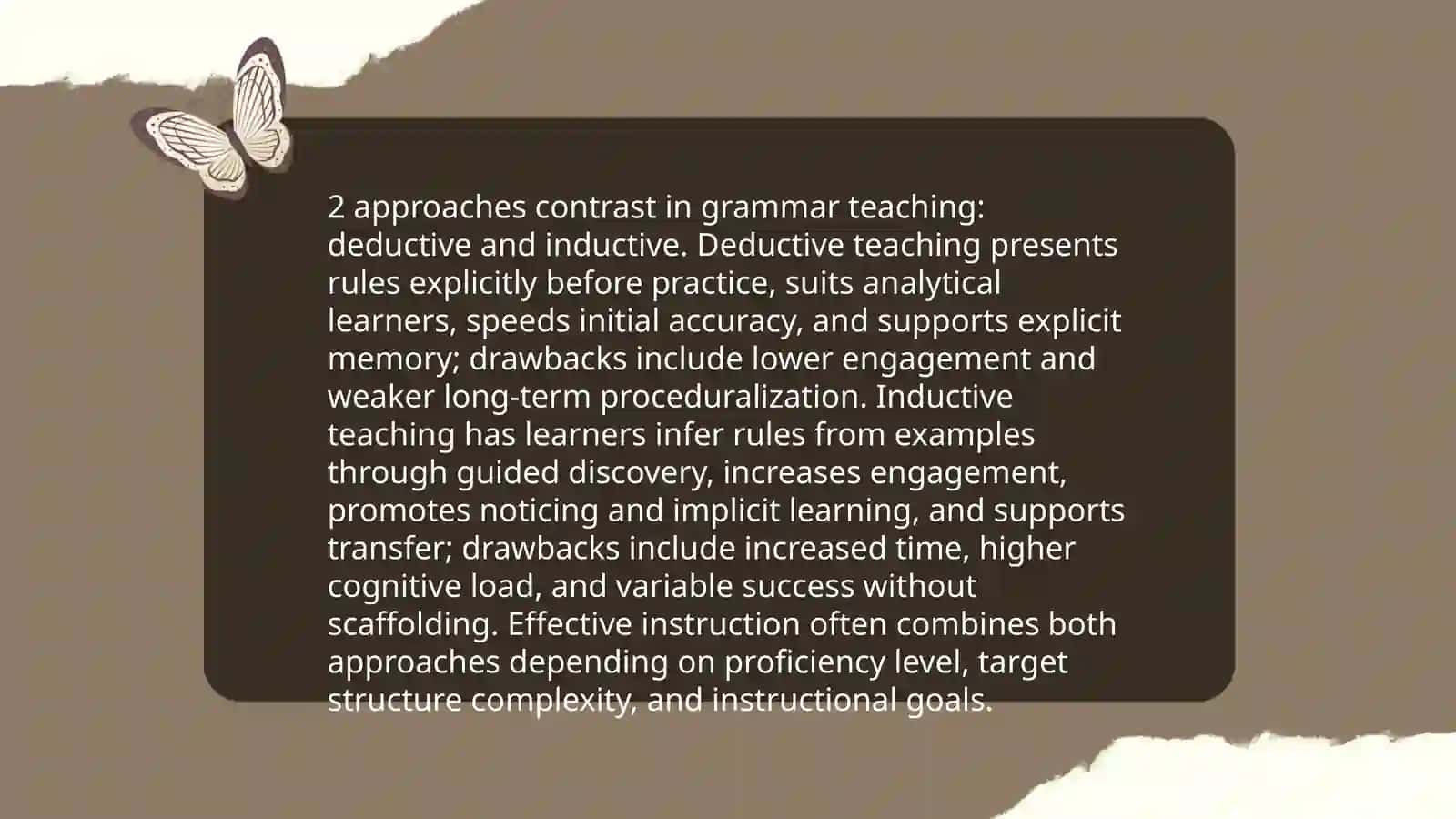 Teaching grammar 4
