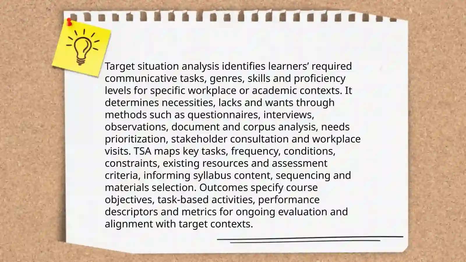 Steps in ESP course design 4