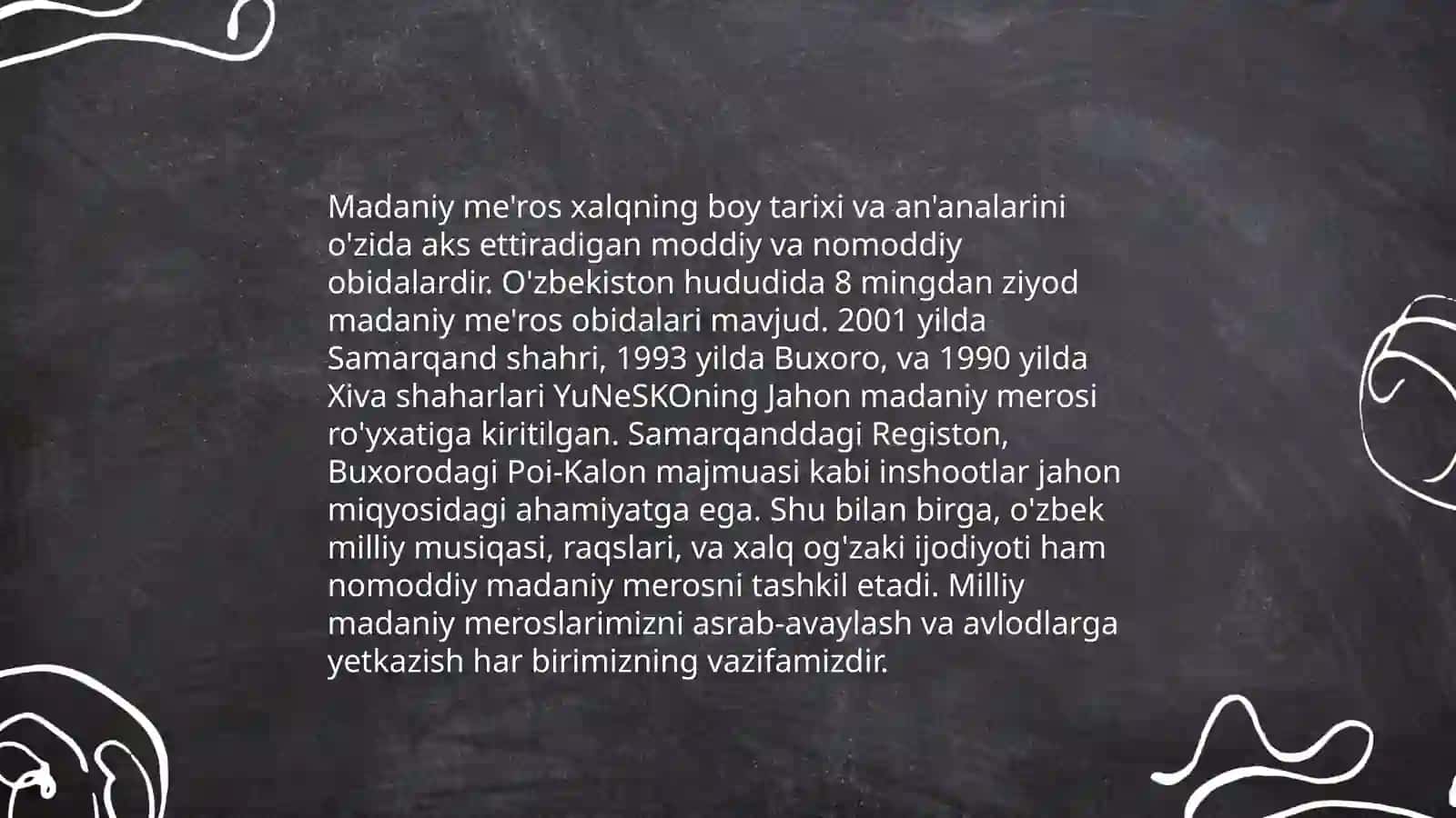 Madaniyat almashinuvi 4