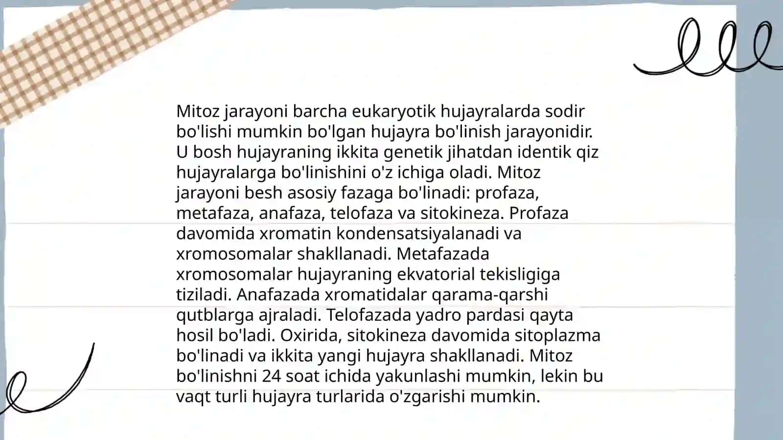 Mitoz va uning ahamiyati 4